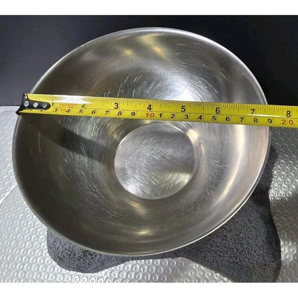 Vtg International Silver Decorator Series SS 18-8 Pedestal Serving Bowl 7.5x3.5